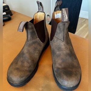 Blundstone ALL-TERRAIN CHELSEA BOOTS - RUSTIC BROWN size 9